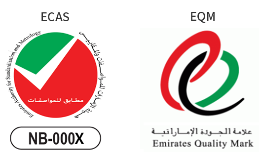 중동 ECAS, EQM인증 표시사항